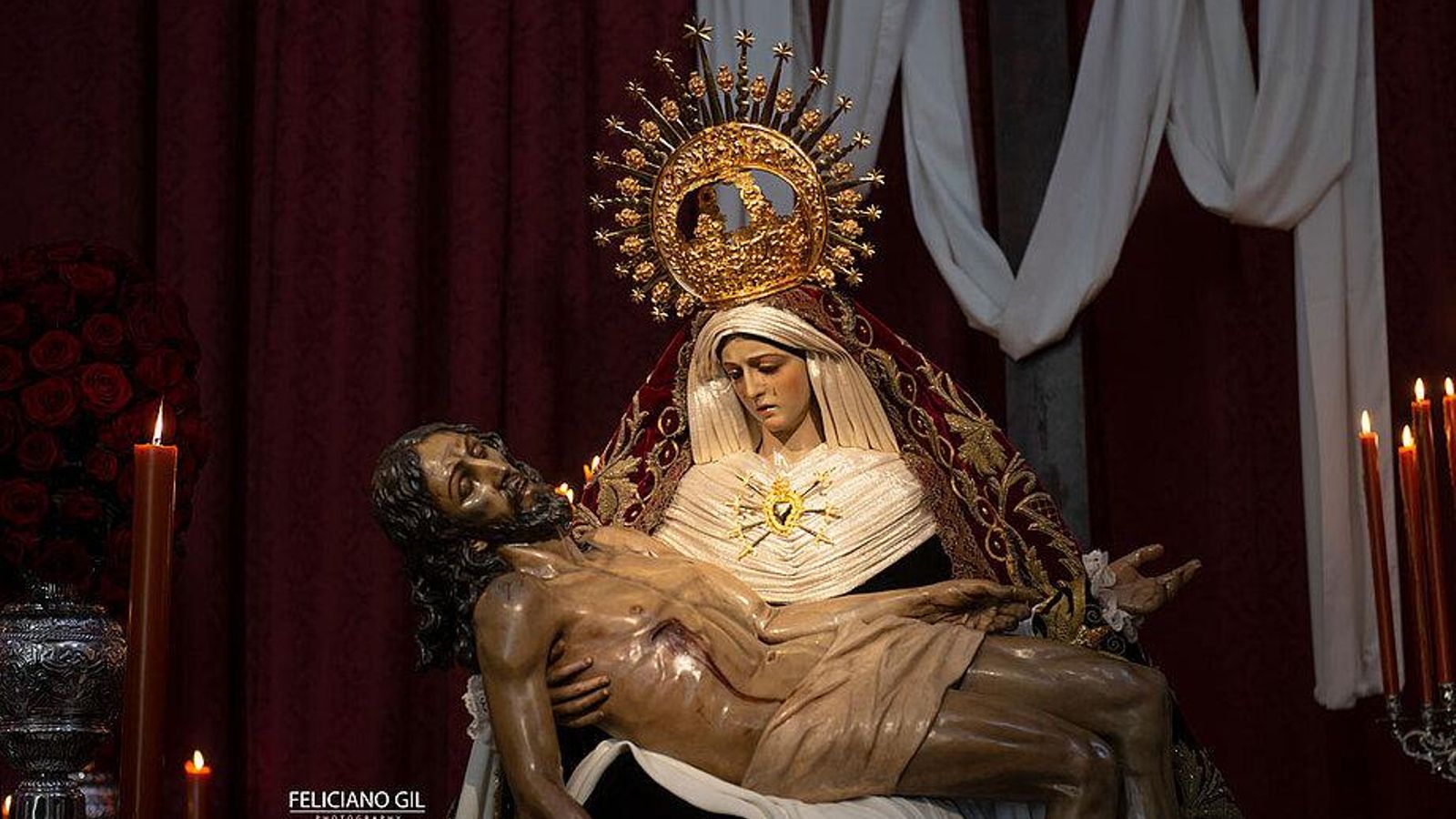 Imagen titular de la Hermandad de Las Angustias.