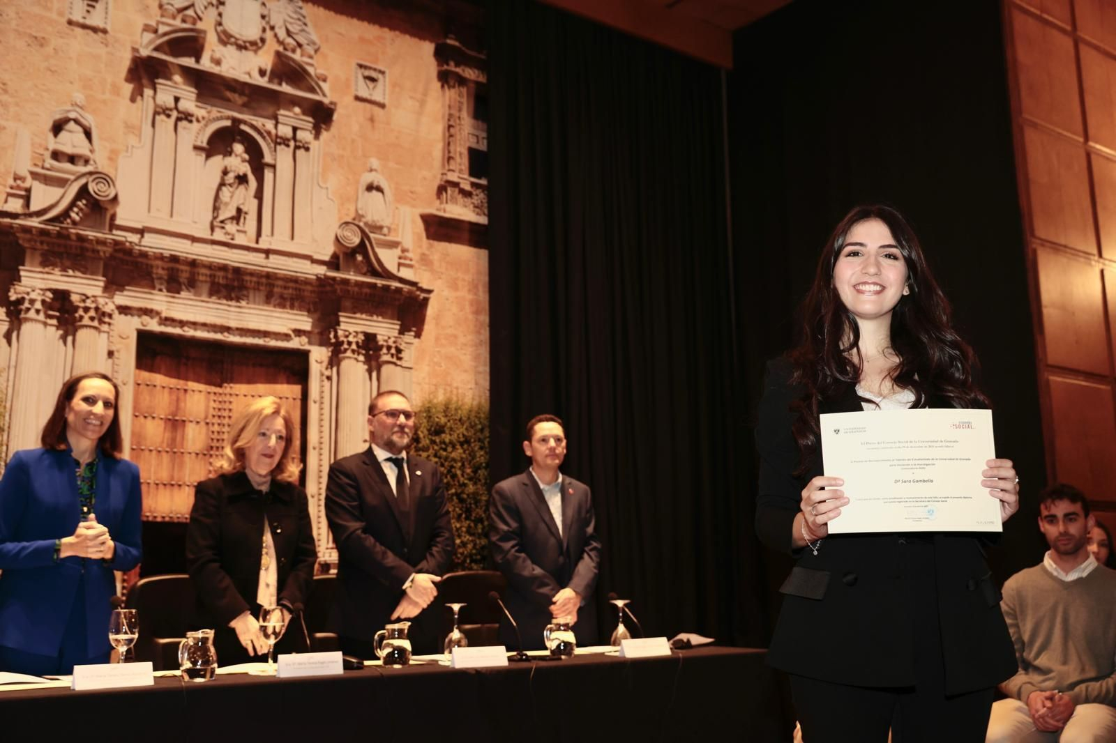 Así fue la entrega de los V Premios de Reconocimiento al Talento del estudiantado para iniciación de la investigación de la UGR