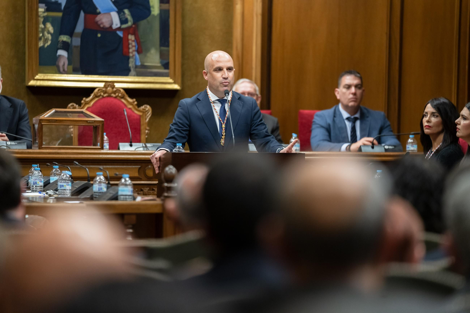 Así se ha vivido la investidura del nuevo presidente de la Diputación Provincial de Almería