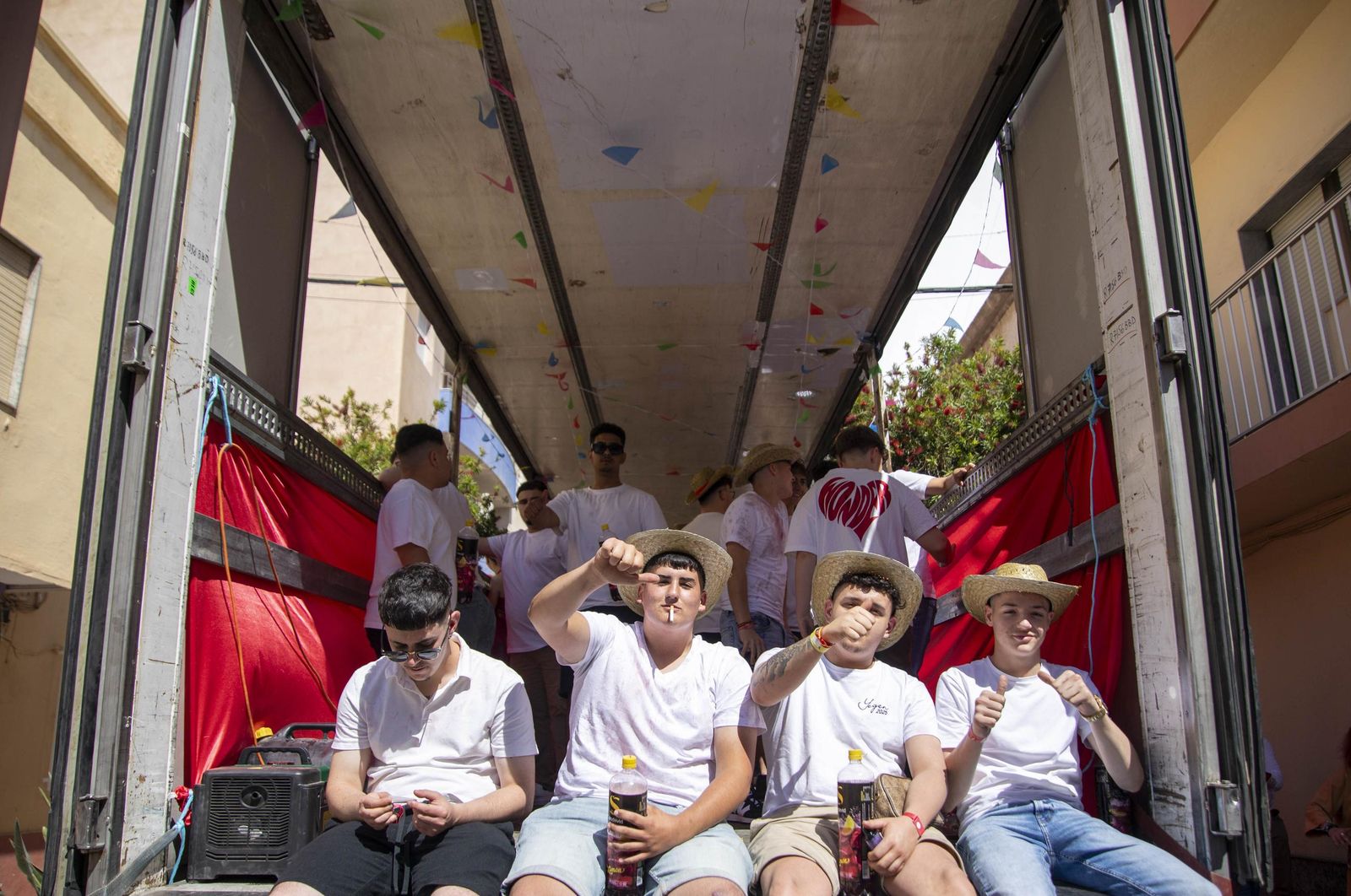 Las imágnes de la misa y procesión en honor a San Marcos en El Ejido