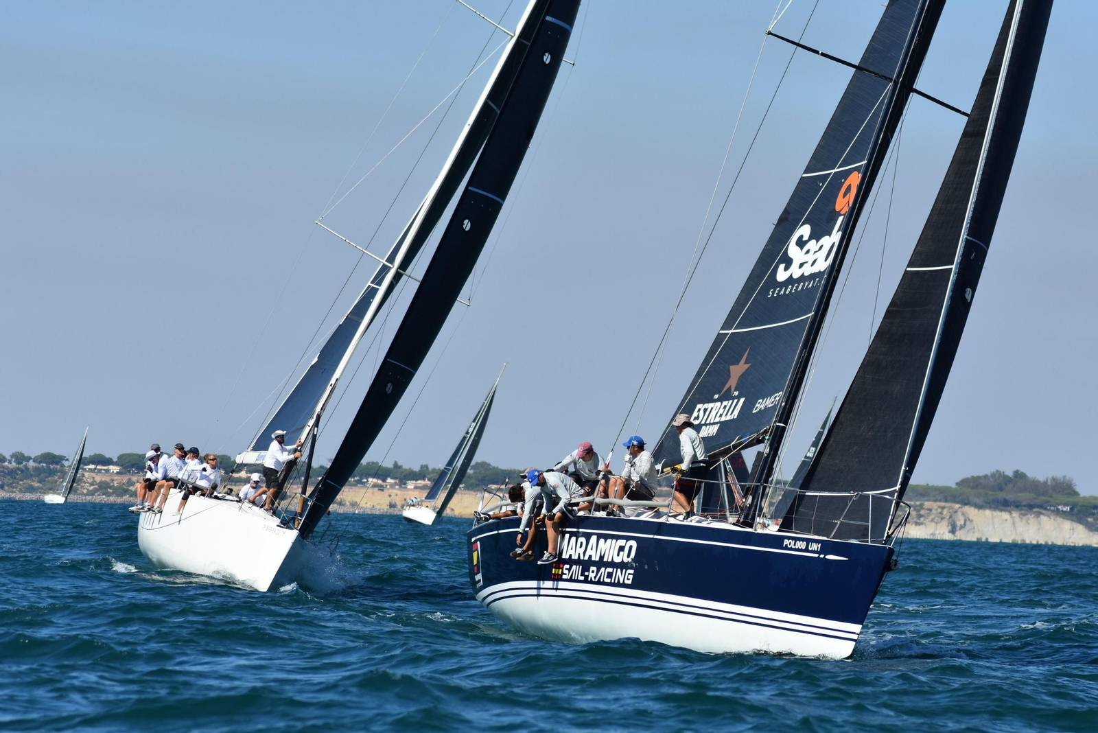 Primera jornada en la Bahía de Cádiz.