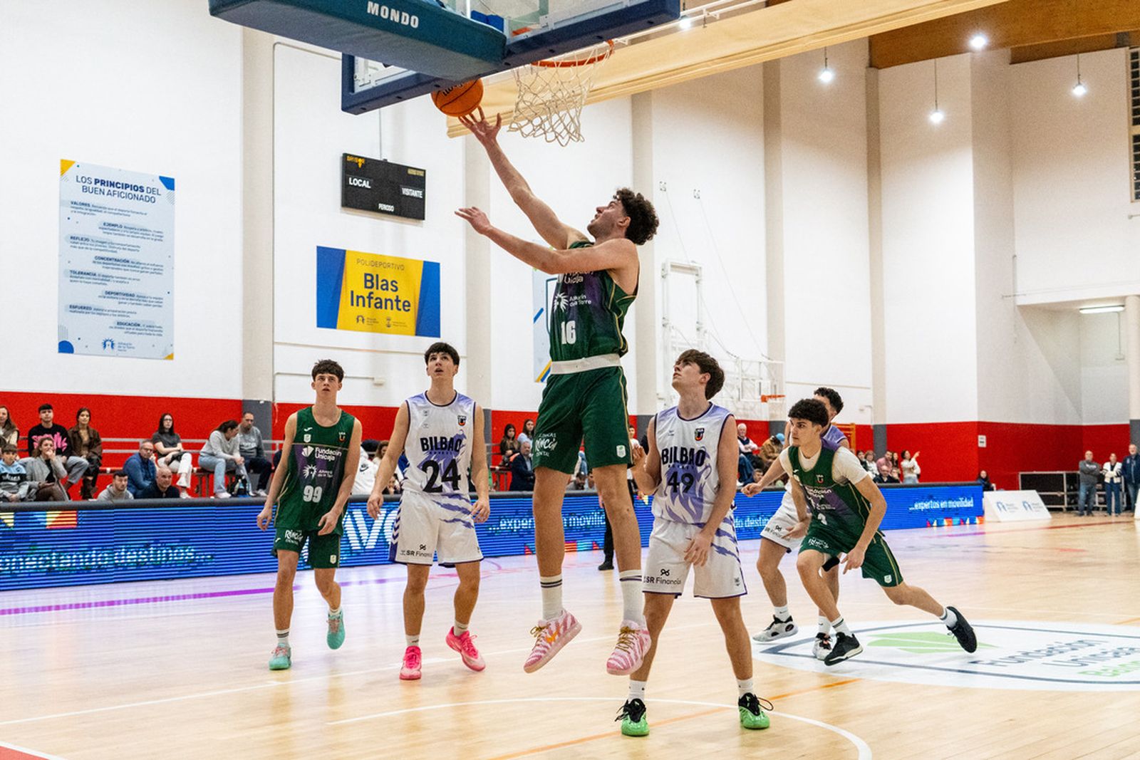 Liga U22: El Unicaja vence al Bilbao Basket con un estelar Alonso de la Iglesia (86-66)