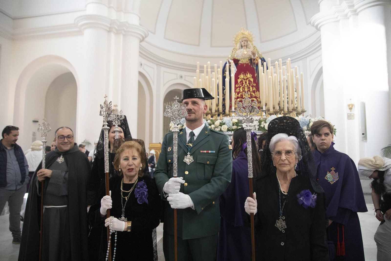 Encuentro en la Semana Santa de Almería 2025