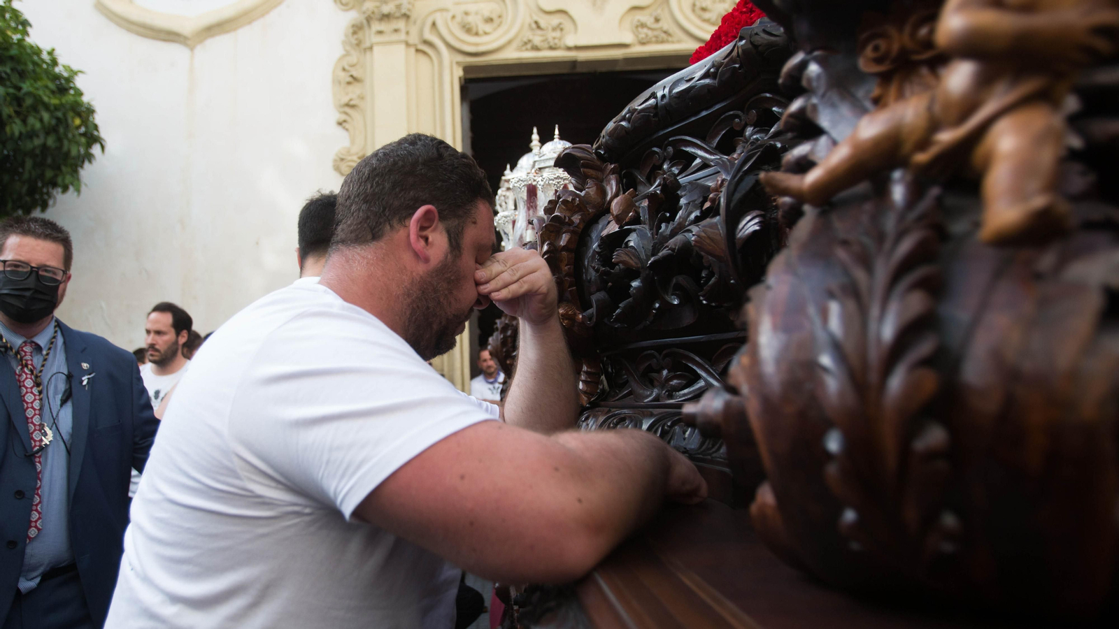 Las imágenes de la cofradía del Caido en la Semana Santa de Cádiz 2022