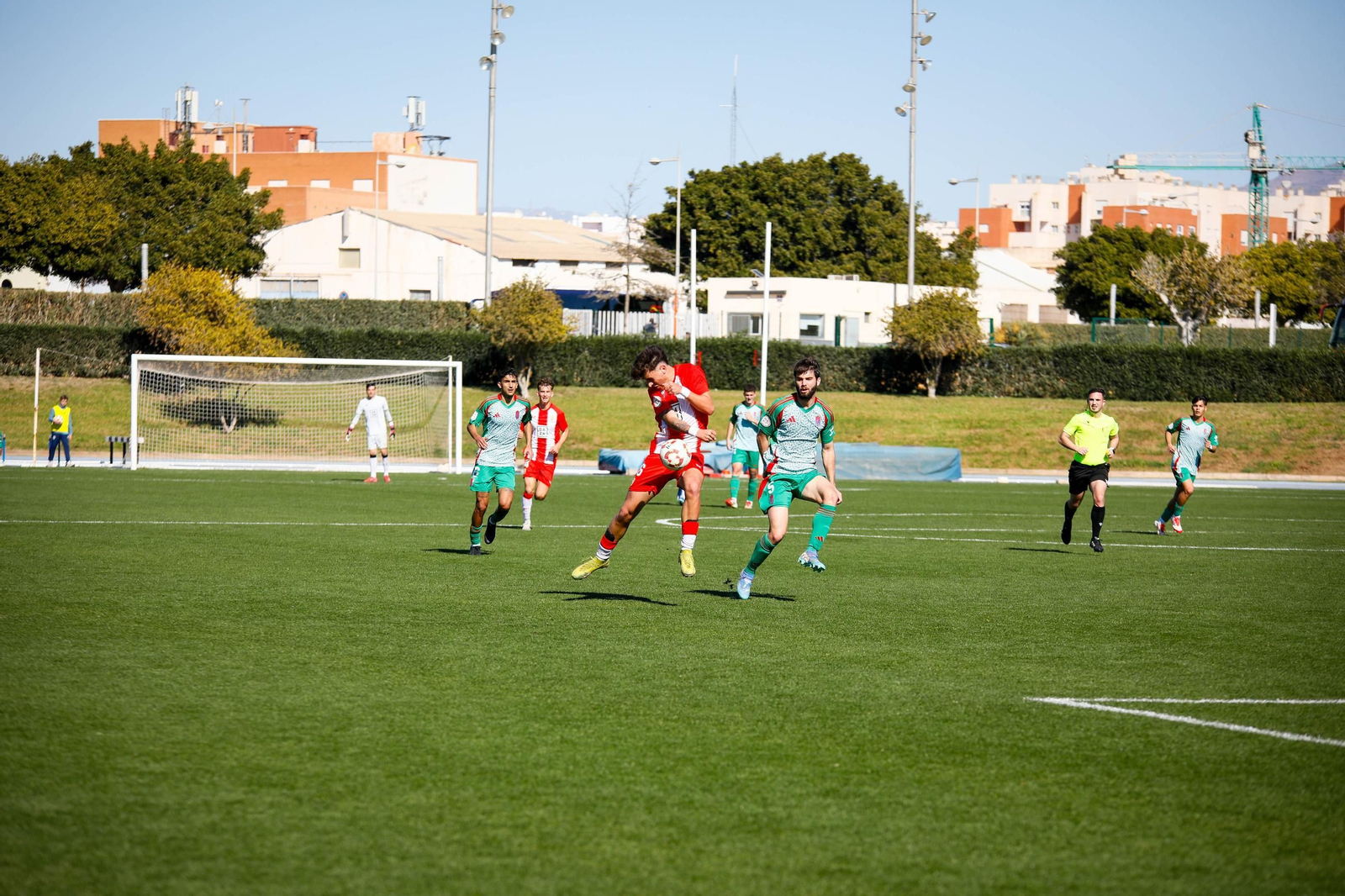 Las imágenes de Segunda RFEF entre Almeria B y recreativo de Granada