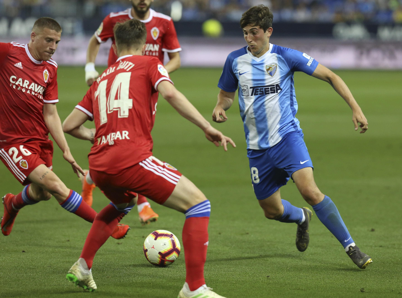 Las fotos del Málaga CF - Zaragoza