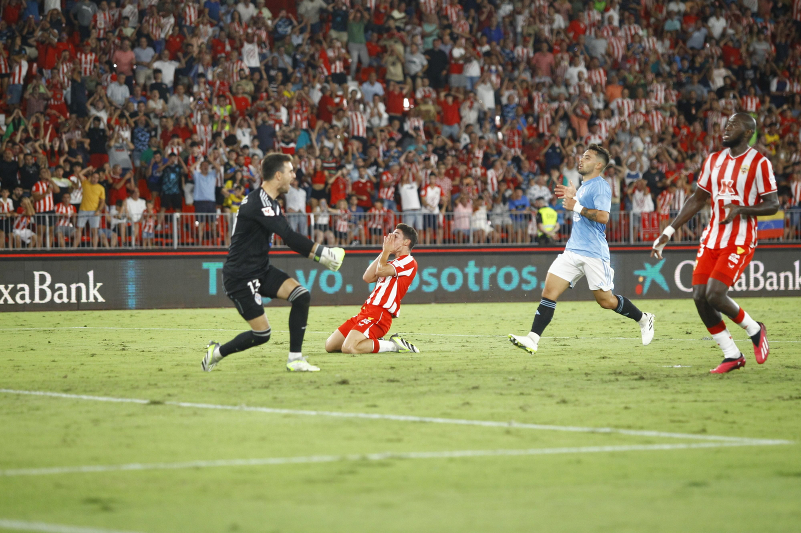 Imágenes del partido U.D. Almería-Real Club Celta de Vigo