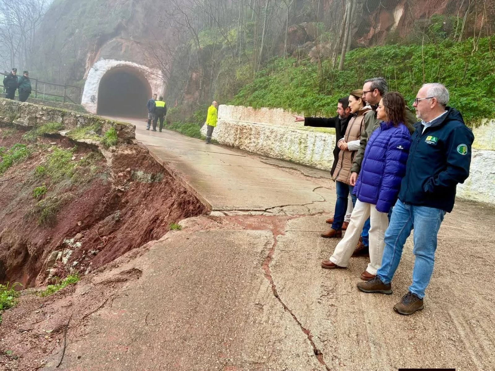 Reciente visita de la consejera Catalina García a Santisteban del Puerto.