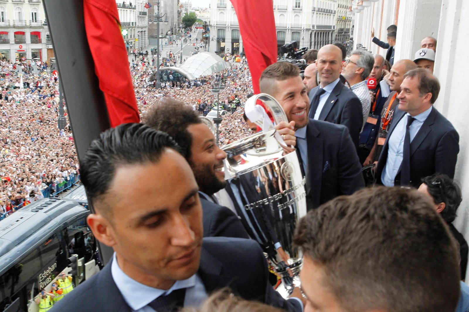 El Real Madrid celebra su decimotercera Champions