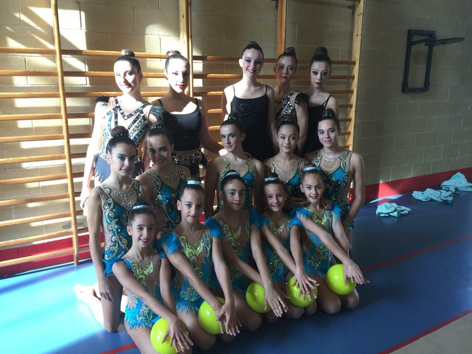 Las participantes de Algeciras en la jornada dominical