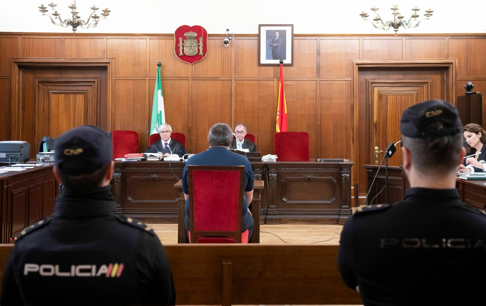 Sala donde se celebra el juicio por la muerte de Rosario Luna Barrera