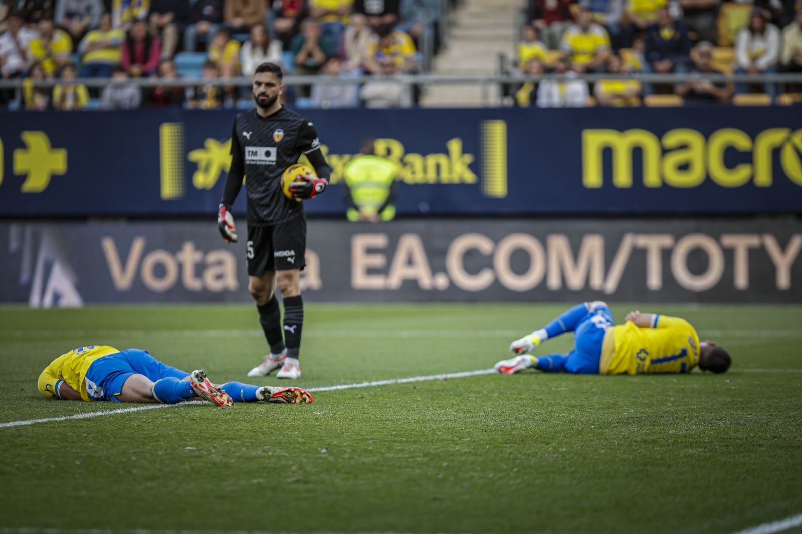 Partido de fútbol Cádiz CF - Valencia CF