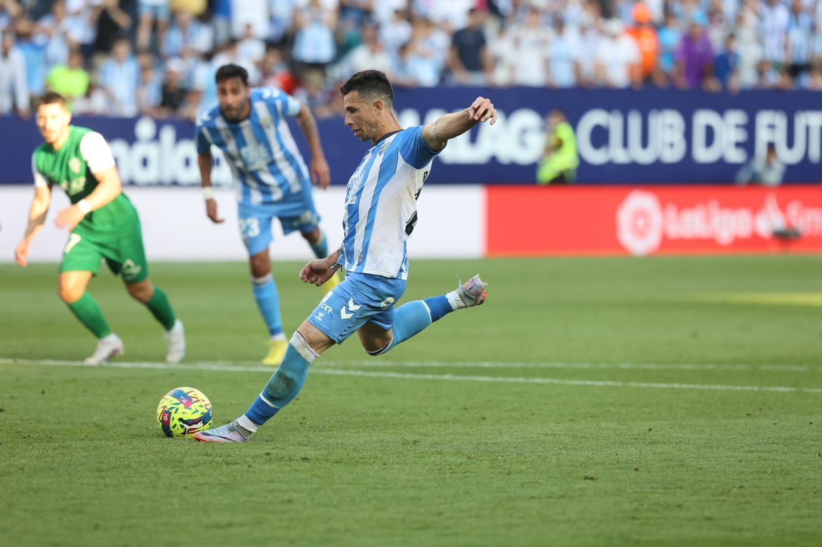 Las fotos del Málaga CF-Huesca