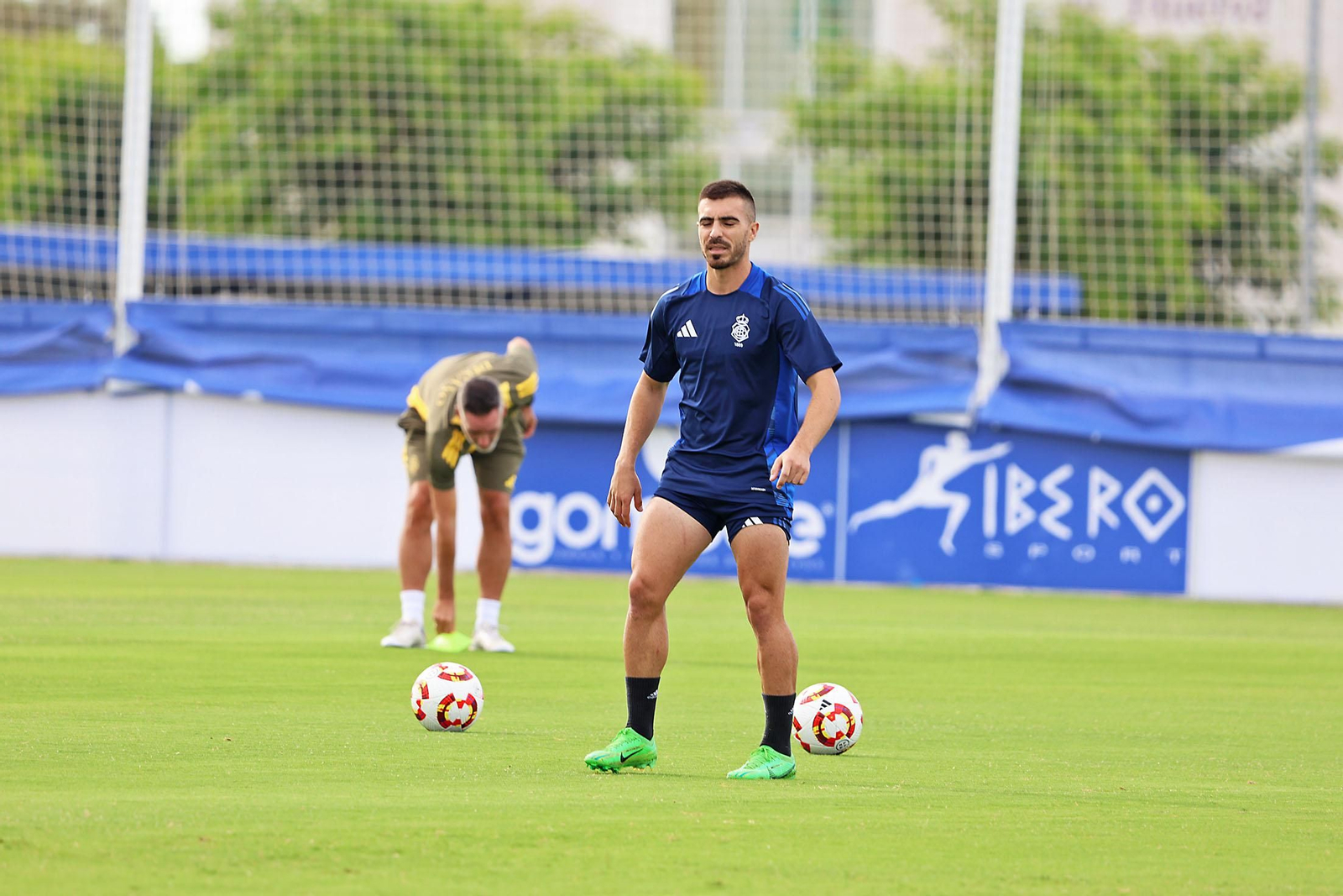 Entrenamiento del Recreativo de Huelva