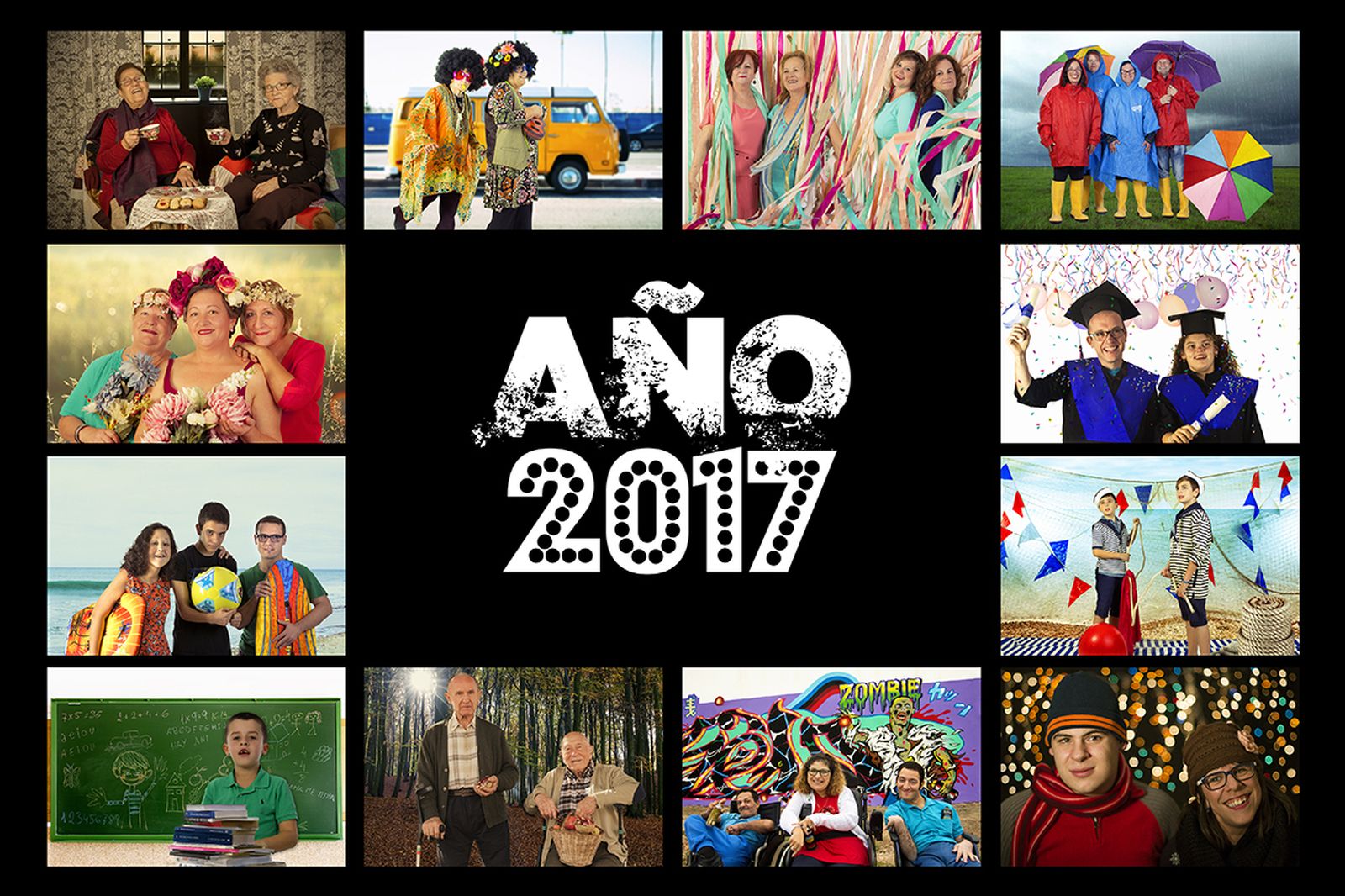 Portada del calendario elaborado para el 2017.