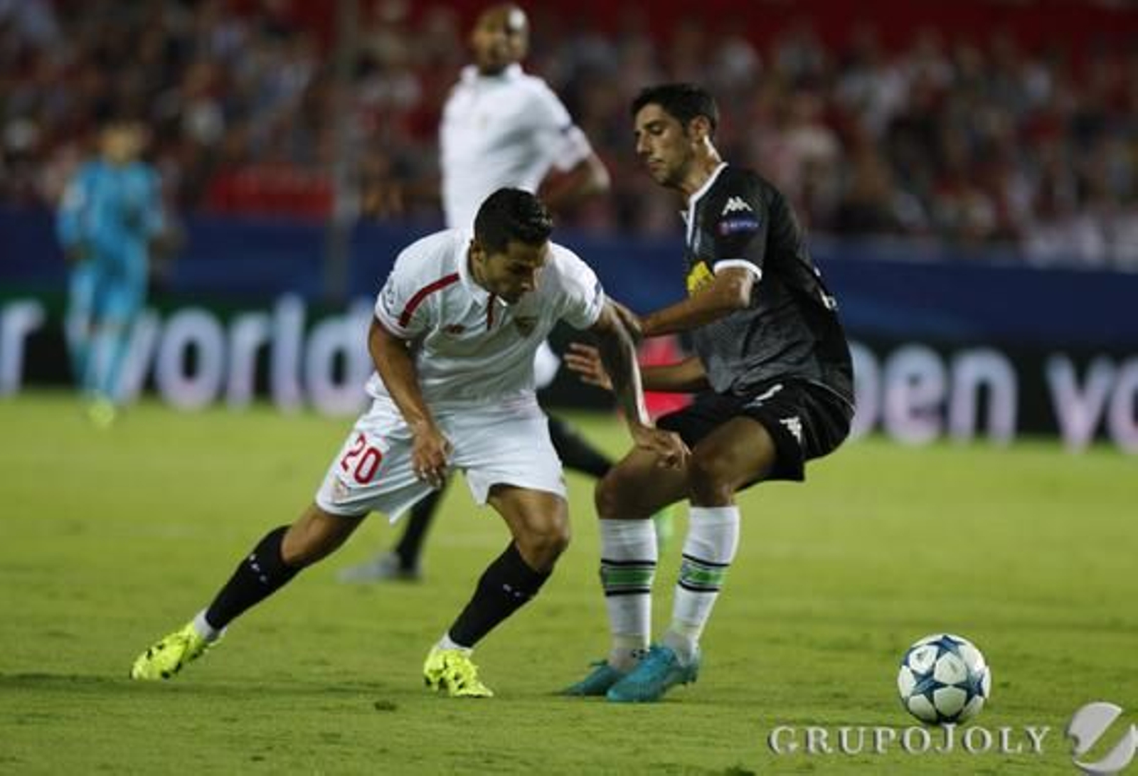 Las imágenes del Sevilla FC-Borussia Mönchengladbach