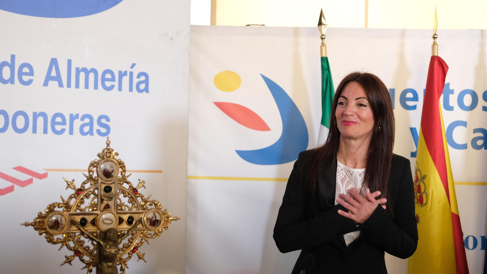 La toma de posesión de Rosario Soto como presidenta del Puerto de Almería
