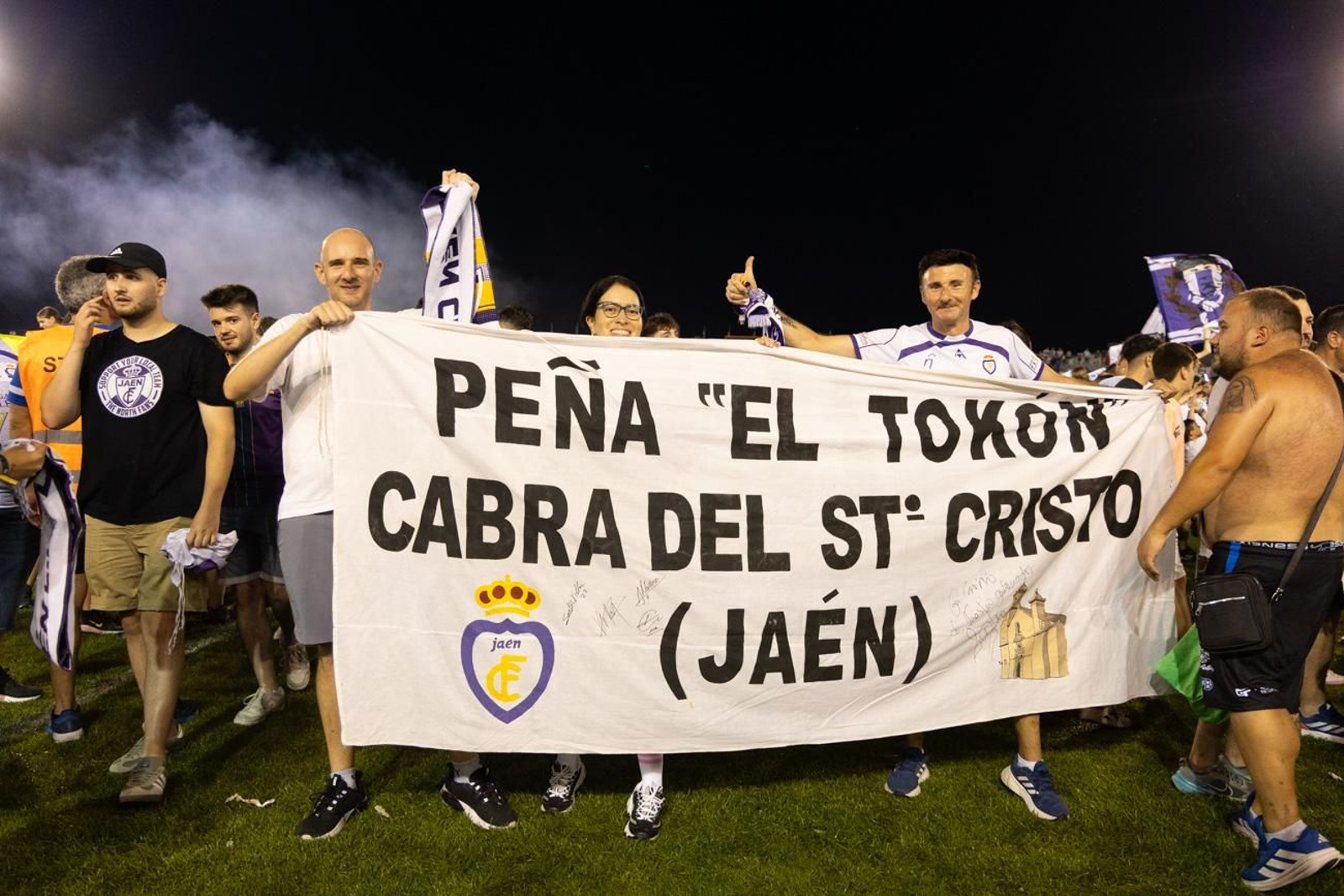 La celebración del Real Jaén.
