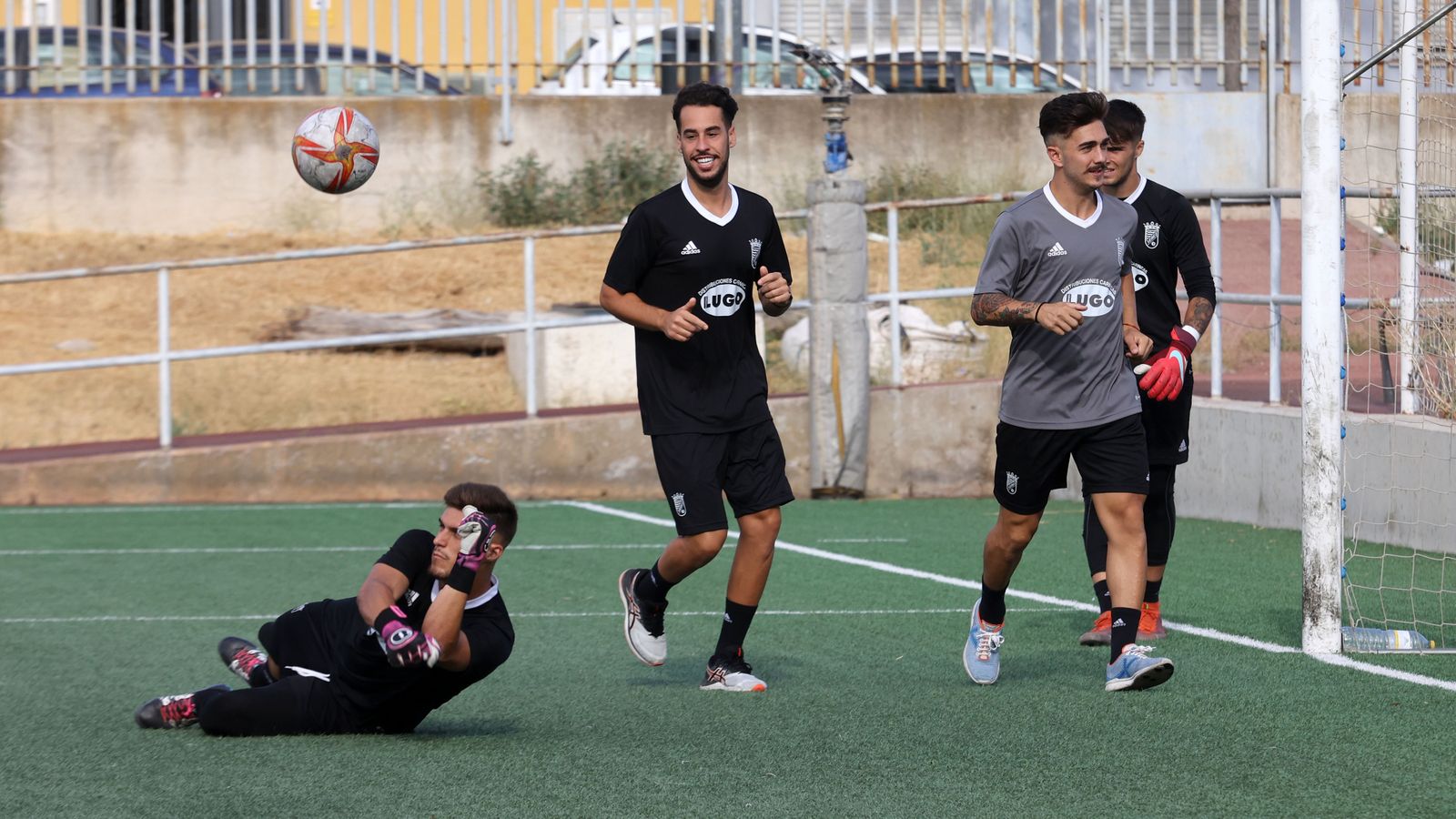 Entrenamiento del Xerez CD en la Granja