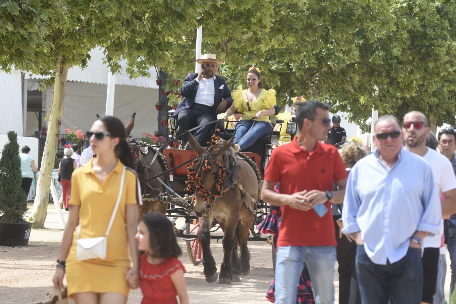 Las imágenes del lunes de la Feria de Córdoba