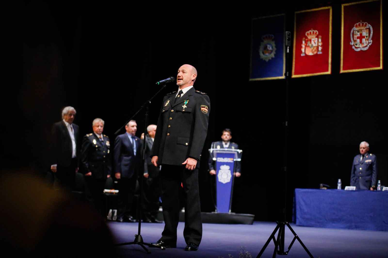 Patrón de la Policía Nacional en Almería