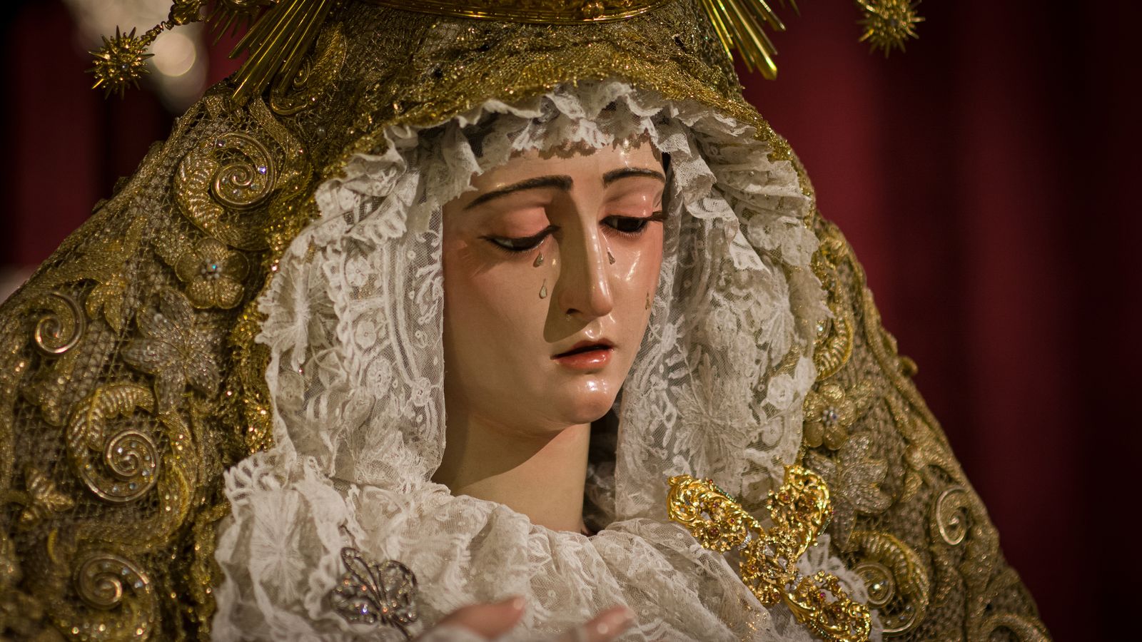 La veneración a la Virgen del Rosario de Montesión, en imágenes