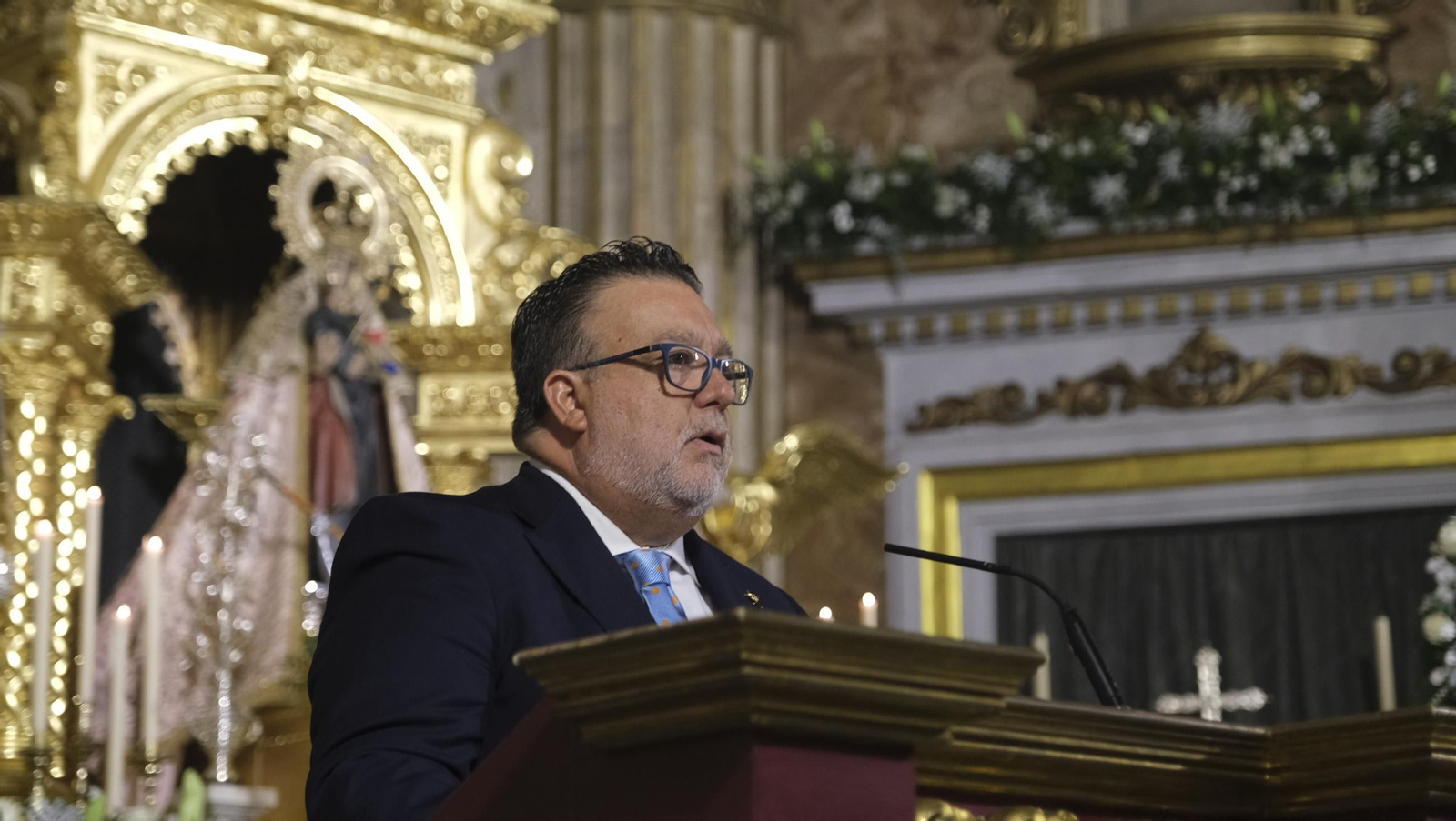 Pregón de Alfredo Casas a la Virgen del Mar.