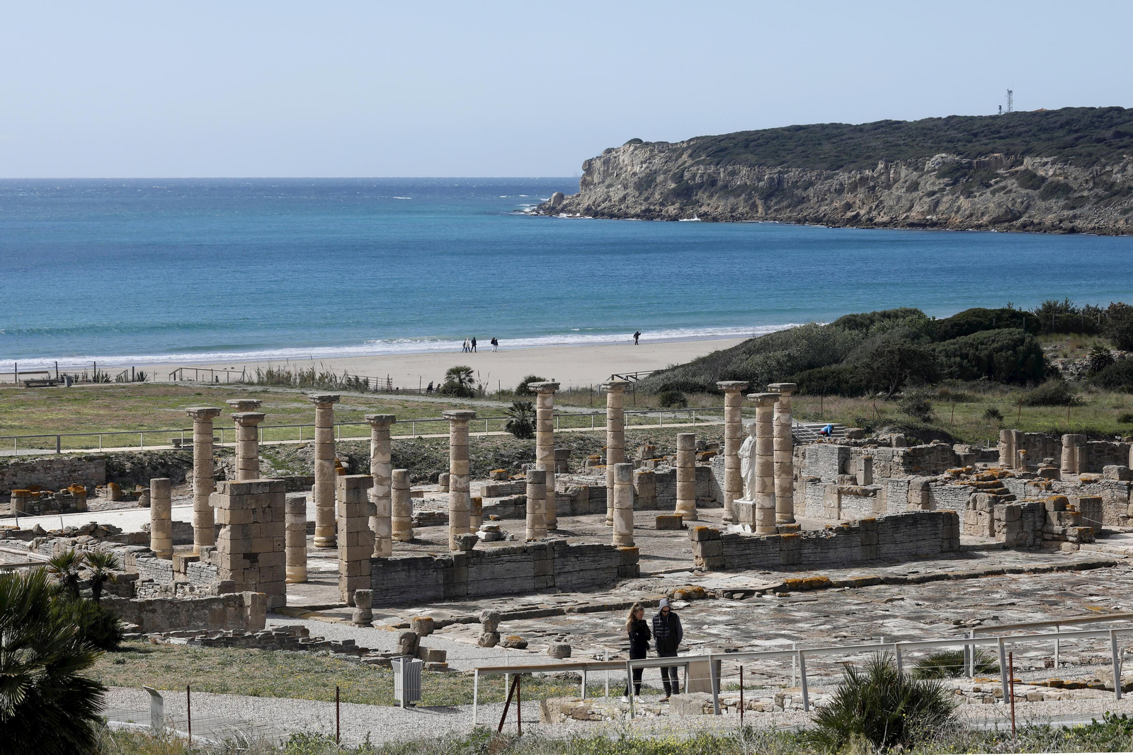 Las ruinas de Baelo Claudia en Bolonia (Tarifa)
