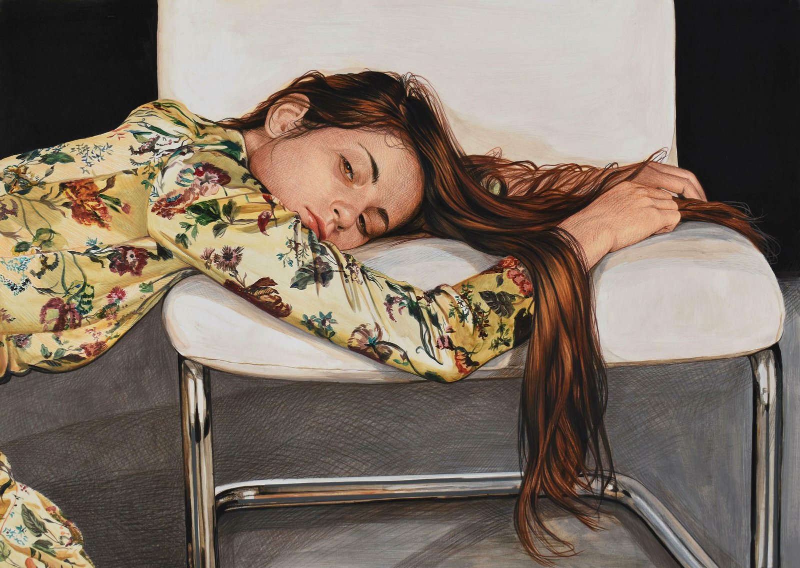 'Miriam pensativa', de Ángeles Agrela.