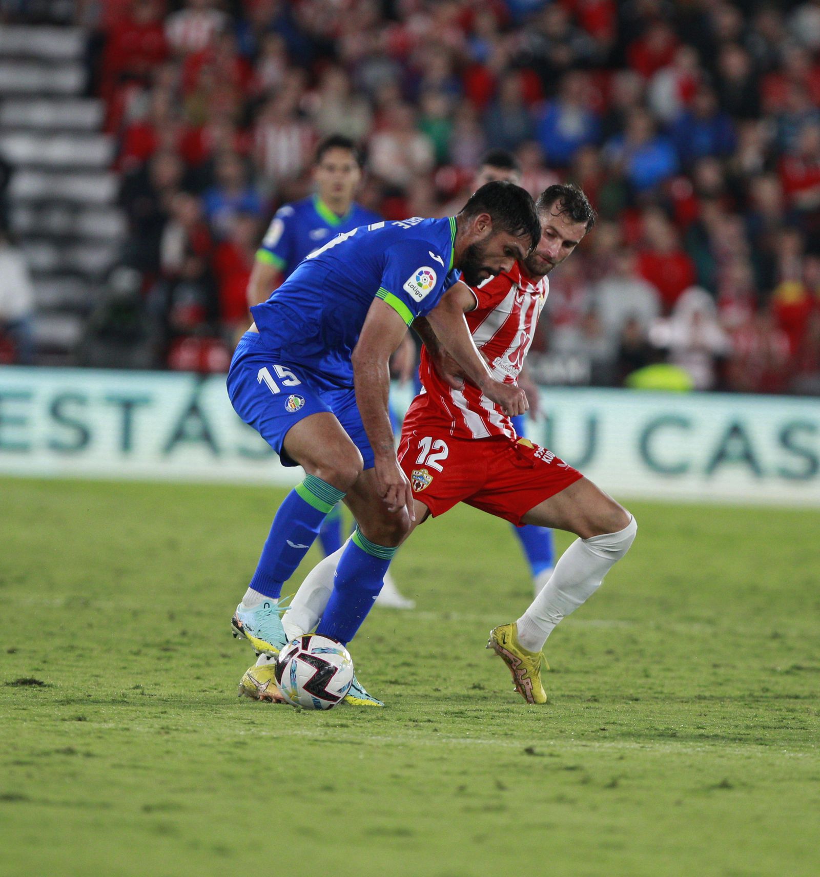 Imágenes del partido de fútbol U.D. Almería-Getafe C.F.