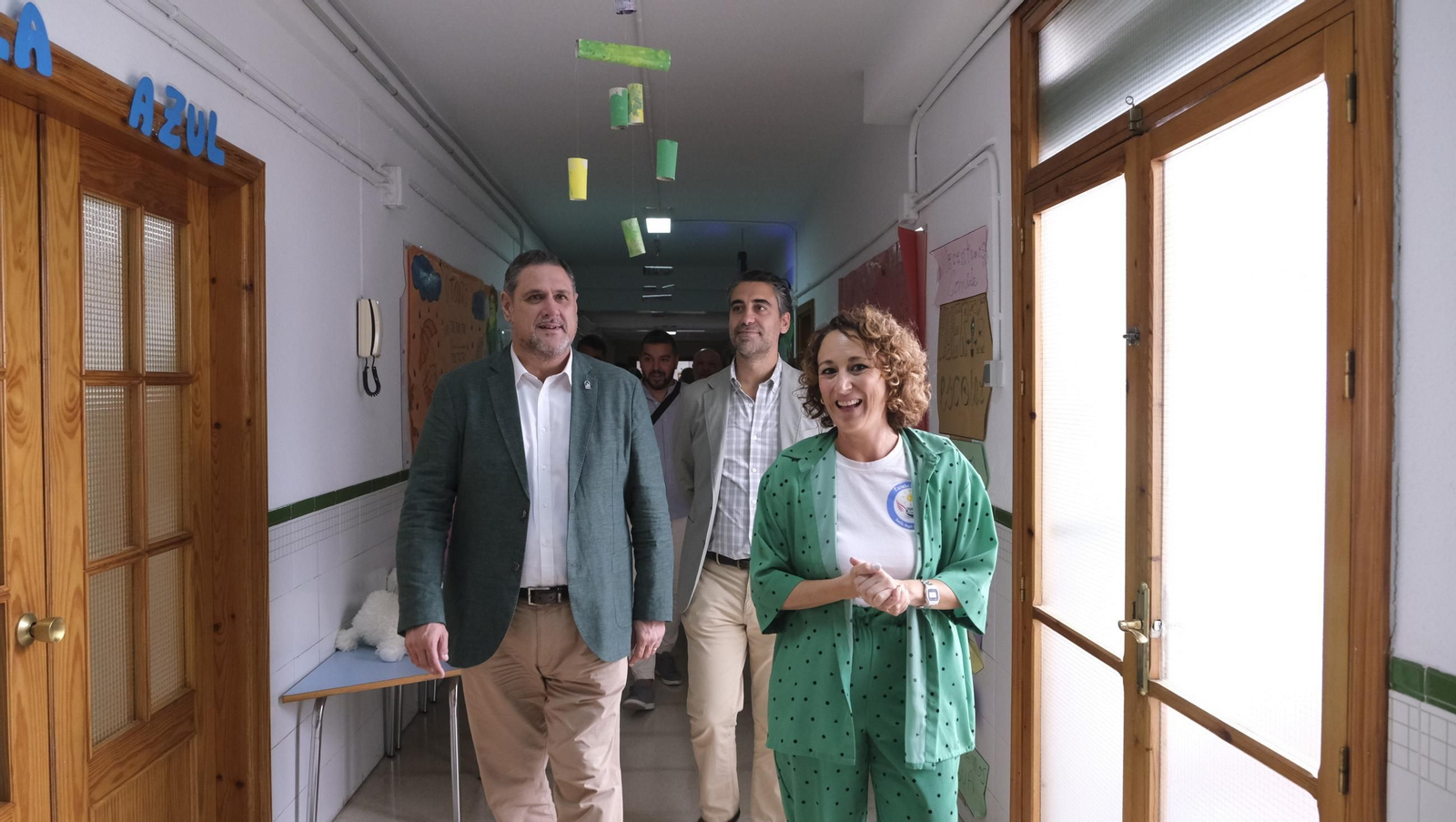Inauguración del curso escolar infantil en el centro Santo Ángel de la Guarda, en imágenes
