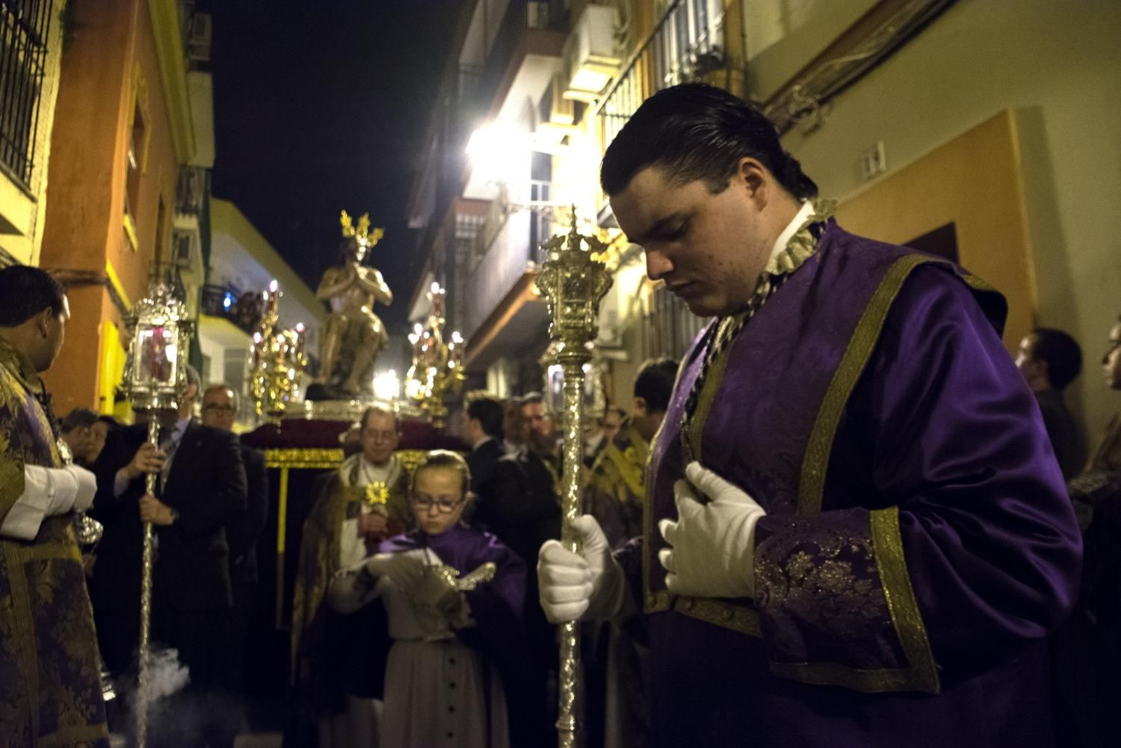 Traslado y Vía Crucis de la Hermandad de la Estrella a Santa Ana