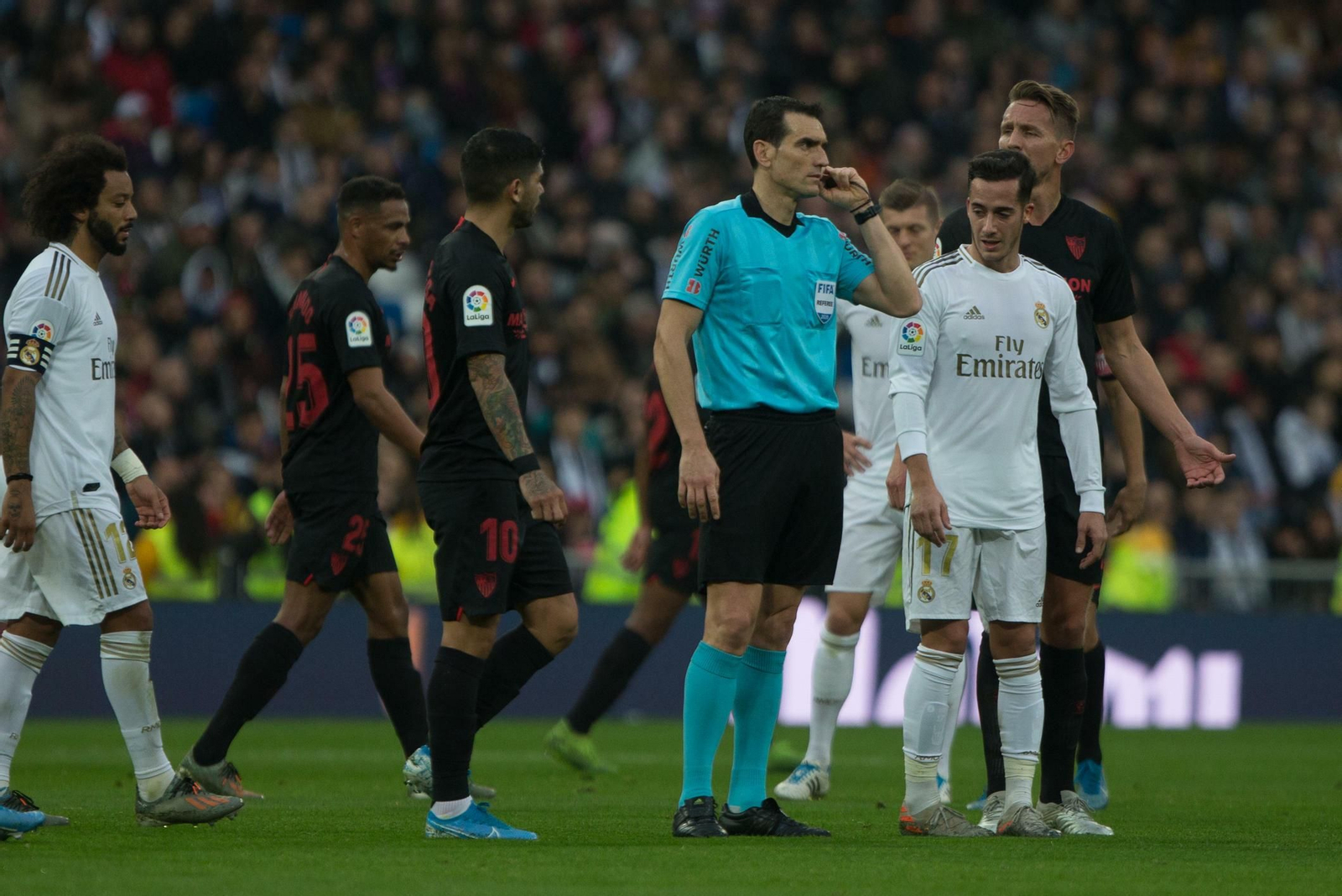 Las imágenes del Real Madrid-Sevilla FC