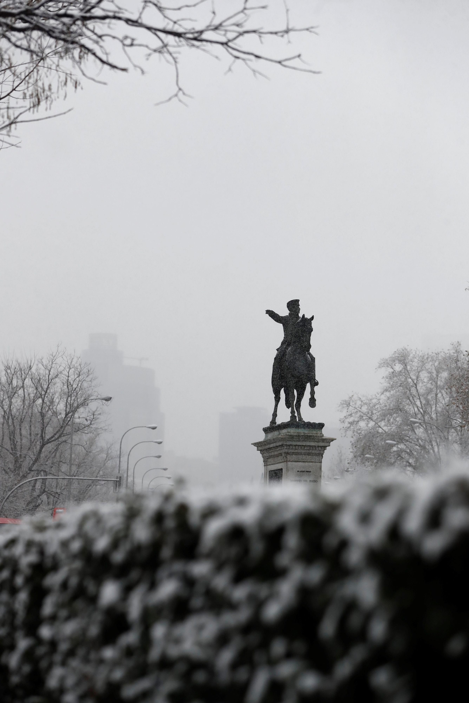 Las imágenes blancas que ha dejado la nieve en toda España