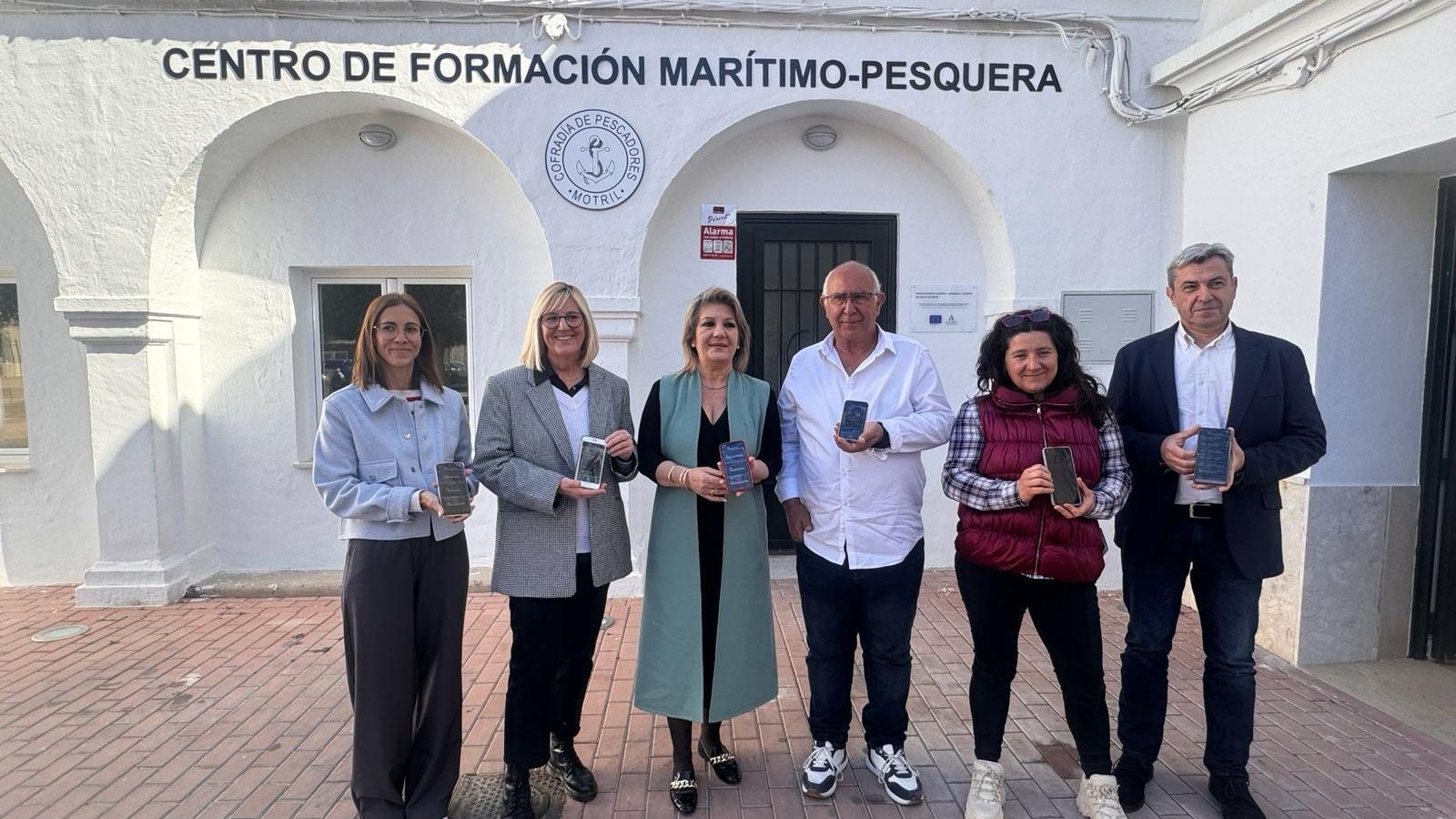 Durante la presentación de la aplicación