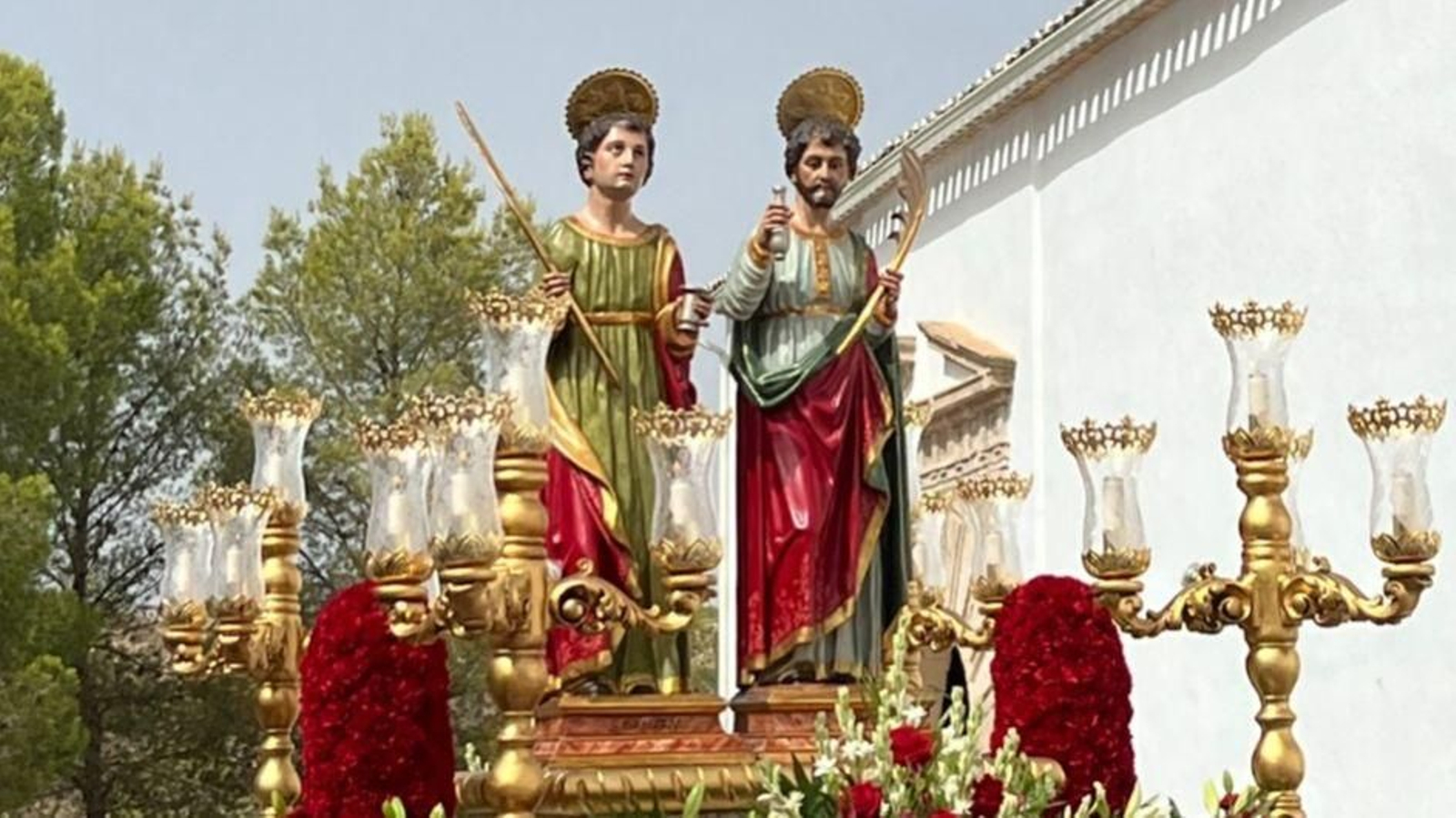 San Cosme y San Damían, Santos Médicos y Patrones de Cortes de Baza (Granada)