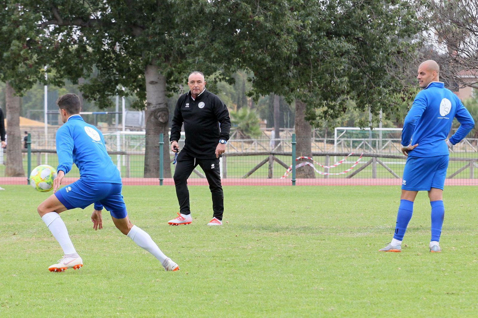 Primer entrenamiento de Josu Uribe con el Xerez DFC