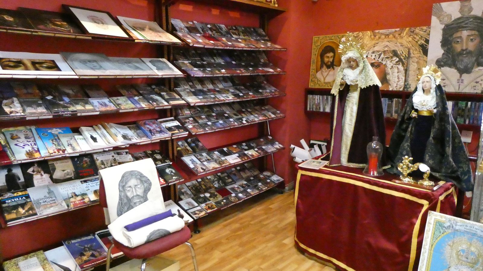 Interior de la tienda