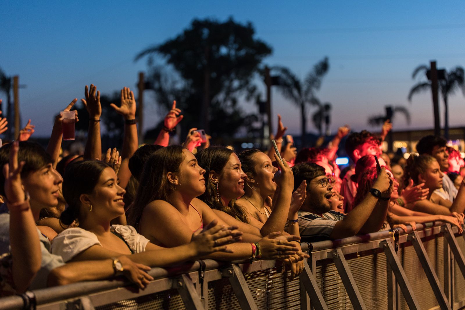 Raúle, en concierto en el Bahía Sound de San Fernando