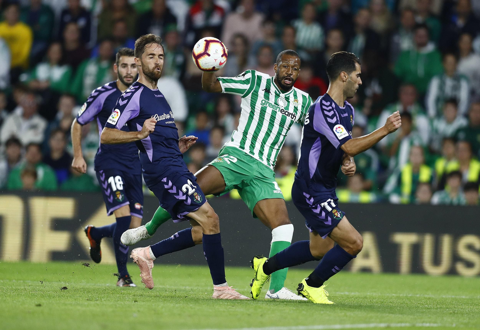 Las imágenes del Betis-Valladolid