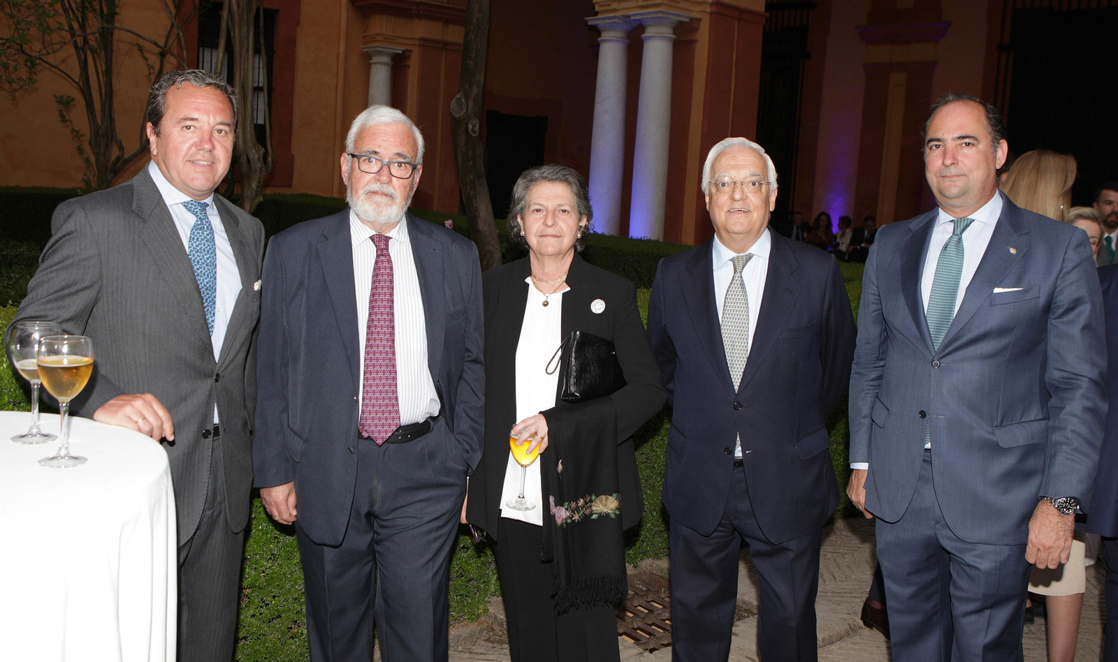 Los asistentes al VII Premio Manuel Clavero