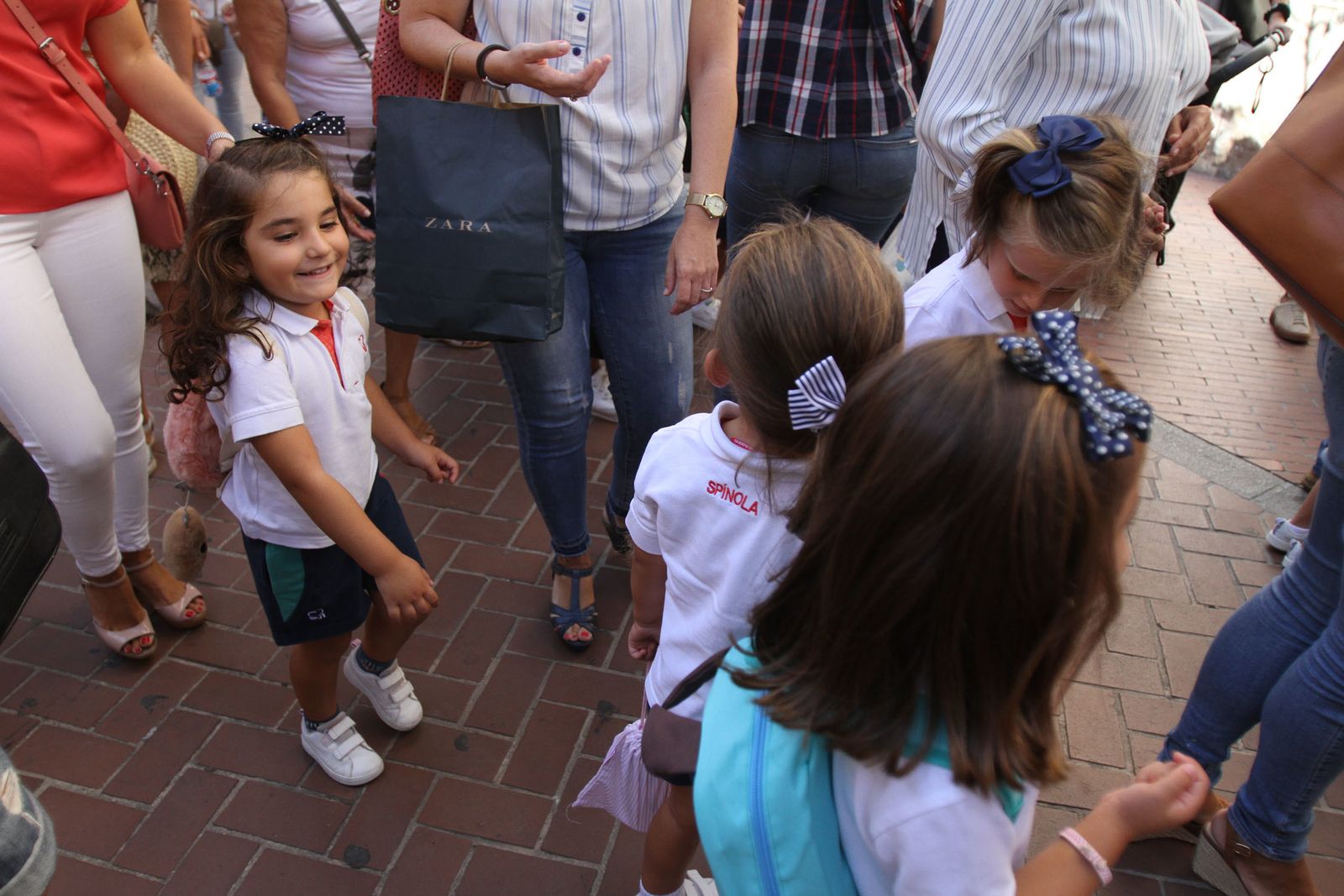 la vuelta al cole en los colegios de Huelva en Imágenes