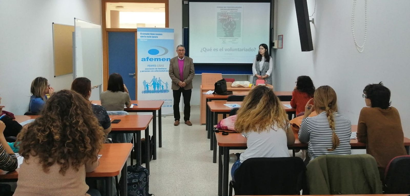 Participantes en el curso que se ha iniciado esta semana.