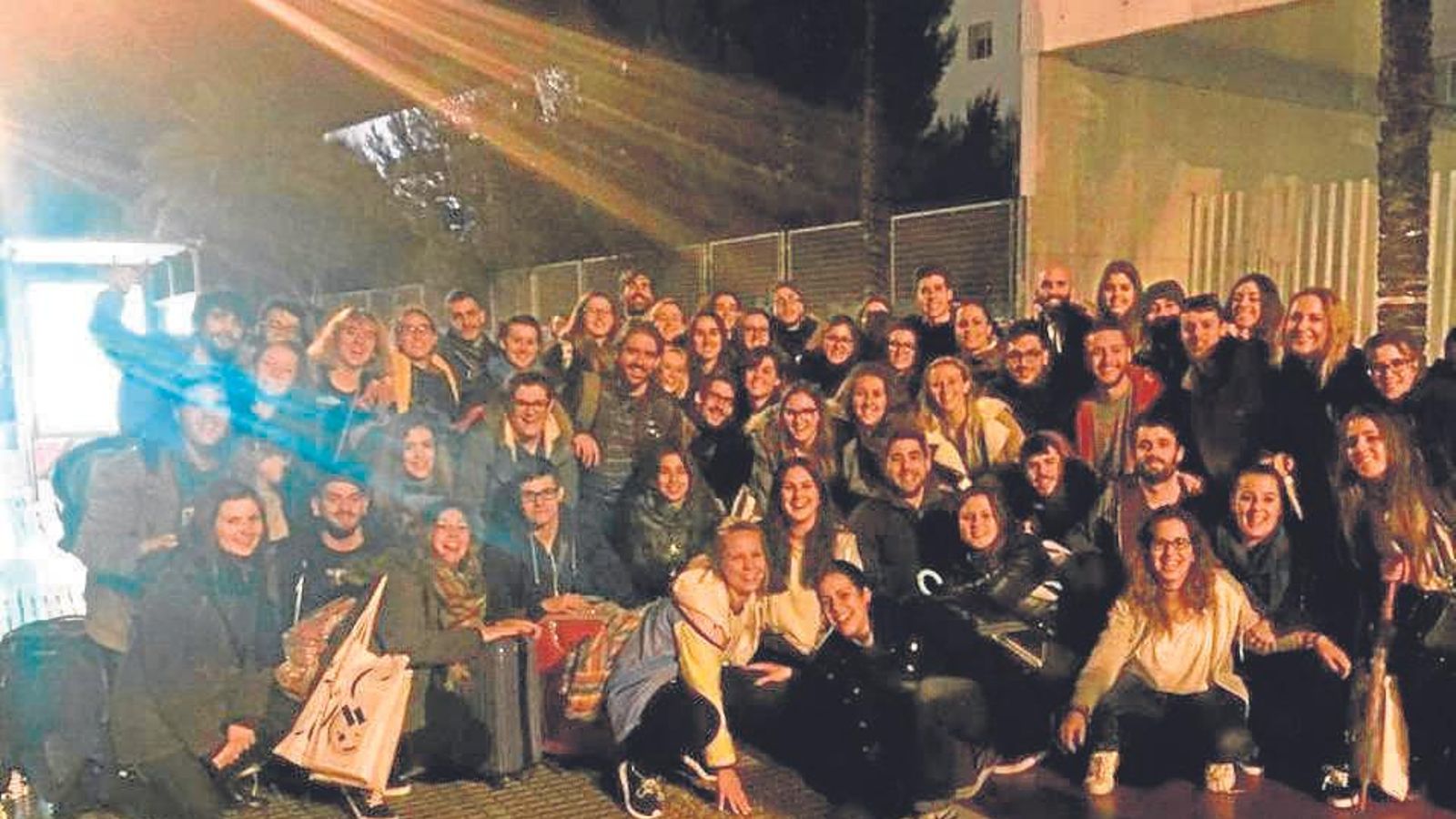 Una de las salidas de alumnos del título de Publicidad. Una de las salidas de alumnos del título de Publicidad.