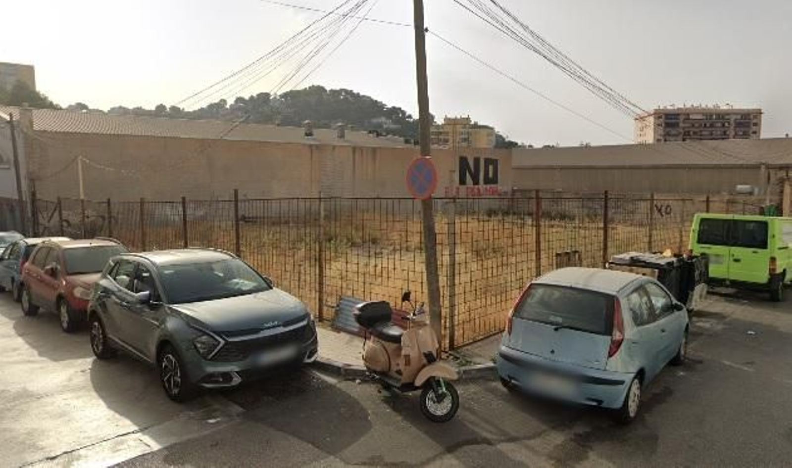 Solar donde se ubicaría la gasolinera.