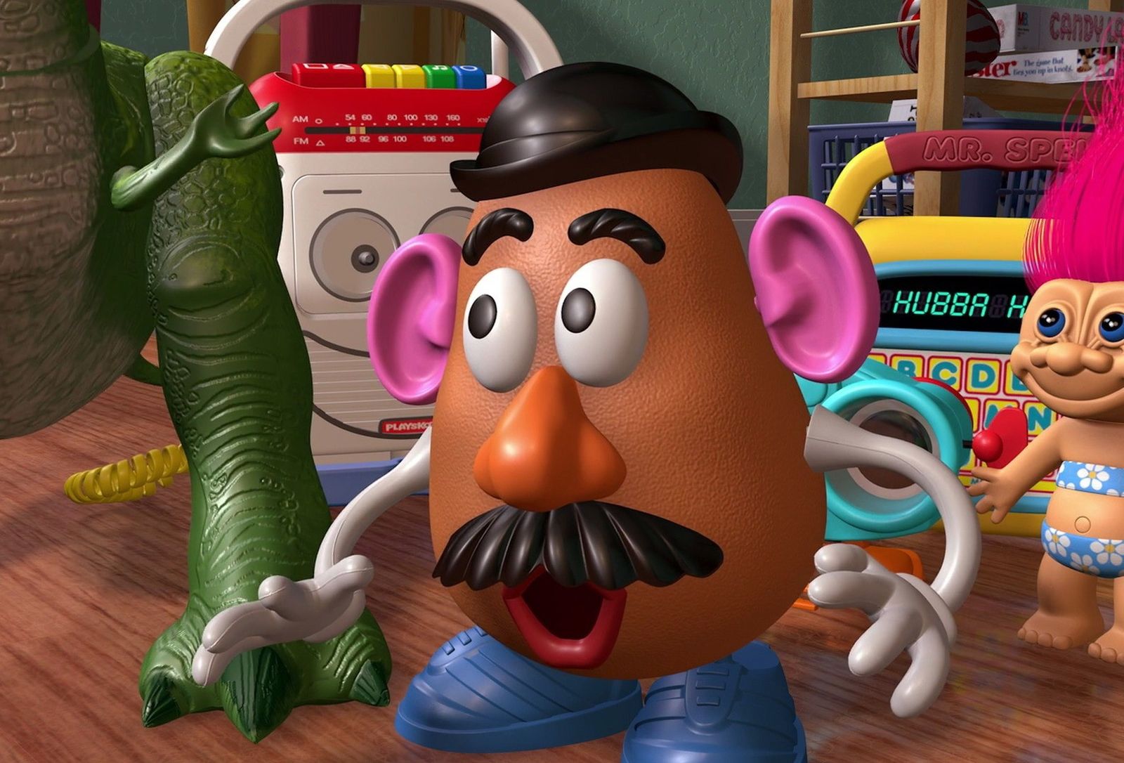 'Míster Potato' en la película 'Toy Story'.