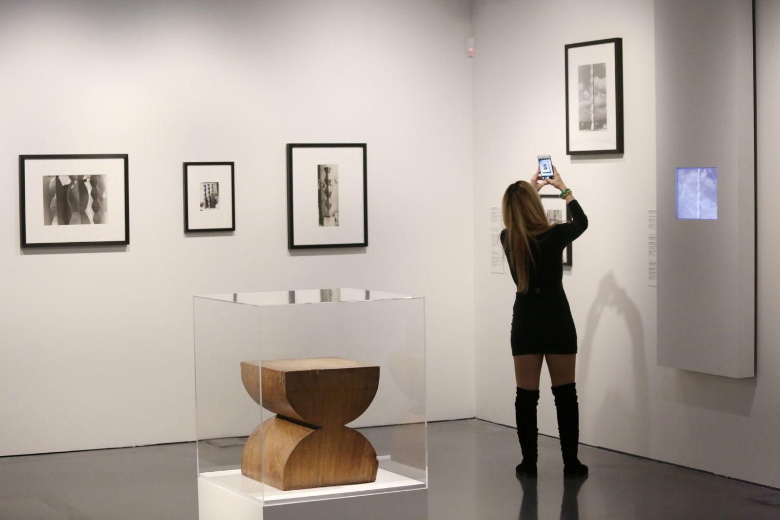 Exposición de Brancusi en el Centro Pompidou.