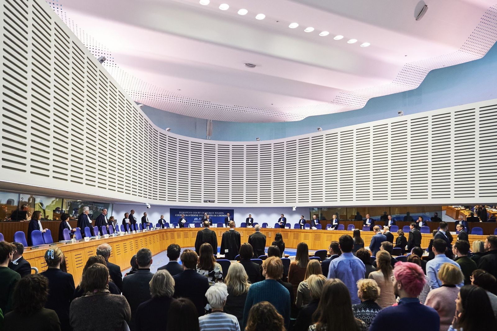 La vista en el Tribunal de Estrasburgo