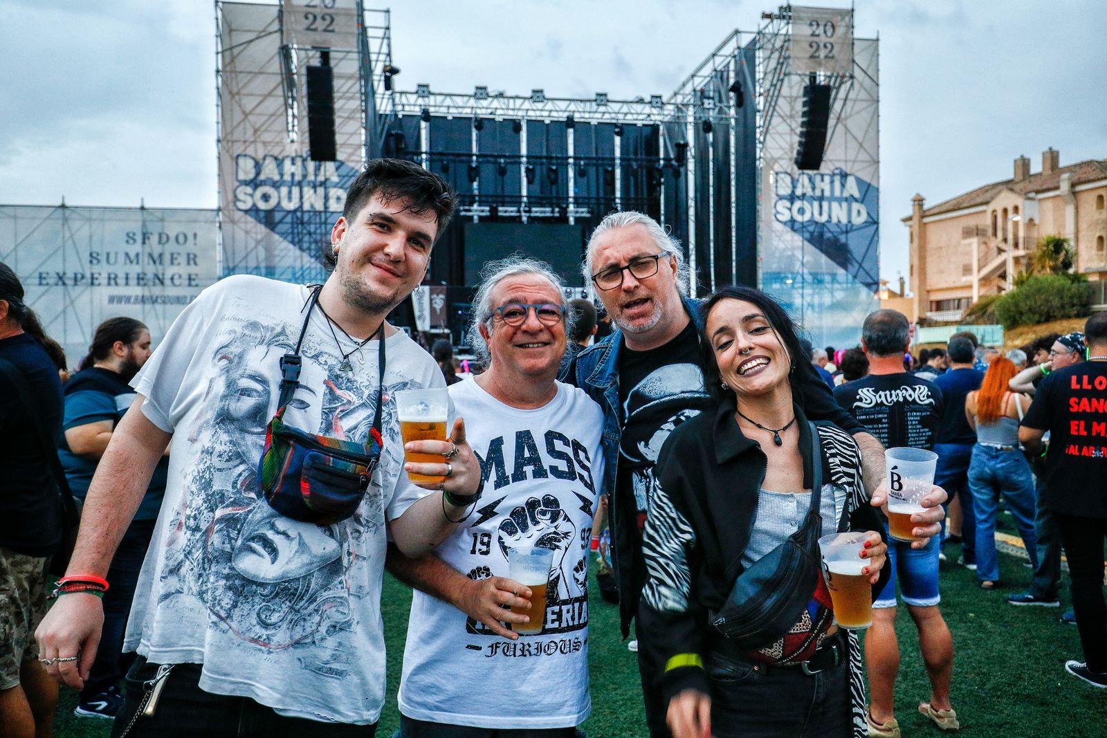 Búscate en el concierto de Saurom en Bahía Sound de San Fernando