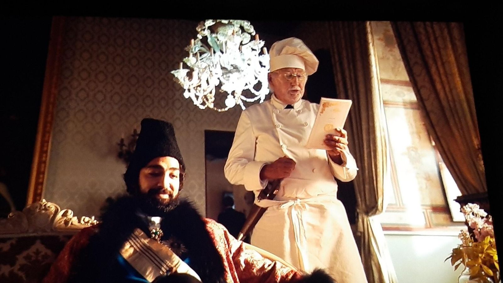 Jerez seco en el menú de 'A fuego lento' (2023).